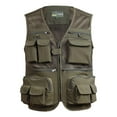 thumbnail image 1 of Mesh Fishing Vest Lightweight with Multi Pocket Camping Travel Training, 1 of 8
