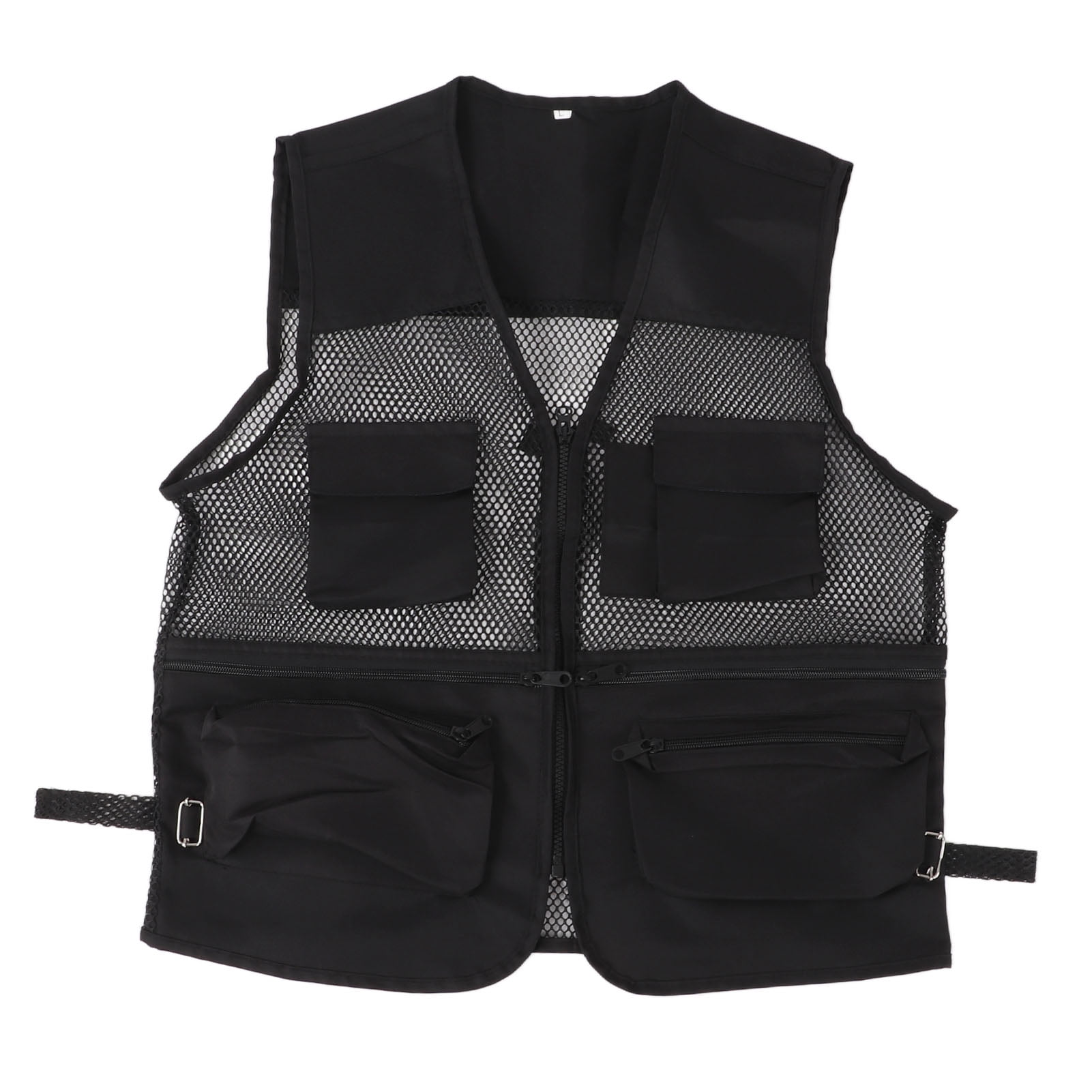Mesh Fishing Vest, Military Vest Wear Resistant Multi Pocket Breathable ...