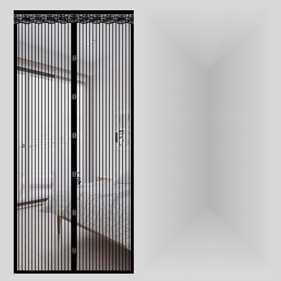 Mesh Fly Screen Door with Strong Magnets for Easy Access