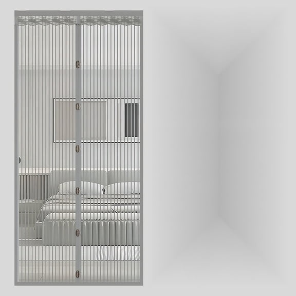 Mesh Fly Screen Door with Strong Magnets for Easy Access