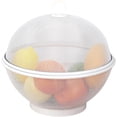 thumbnail image 1 of Mesh Fruit Basket with Lid,Fruit Fly Basket with Lid, Large Capacity, Storage (White), 1 of 6