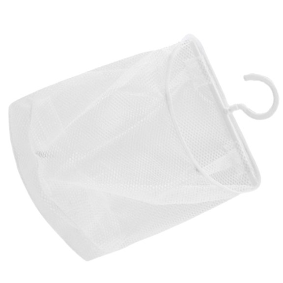 Mesh Hanging Laundry Bag with Pegs, Fruit and Onion Storage, Lingerie Wash Bag, Clothespin Organizer, Travel Mesh Bag