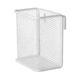thumbnail image 1 of Mesh Hanging Pen Cup, Detachable Office Cubicle Wall Mount Pen Holder, Metal Mesh Desk Organizer Caddy for Pens, Scissors, Makeup Brushes & Small Accessories 3.54*2.17*3.74 Inch, 1 of 6