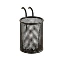 thumbnail image 1 of Mesh Hanging Pen Holder with 0.4in Hook, Metal Desk Organizer Cup, Multi-Purpose Hanging Pencil and Stationary Basket for Office, Cubicle, and Classroom, 1 of 5