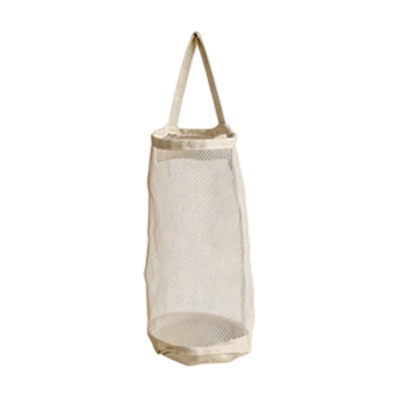 Mesh Hanging Storage Bag,Produce Organizer Breathable Reusable Vegetable Holder for Kitchen Pantry Cabinets
