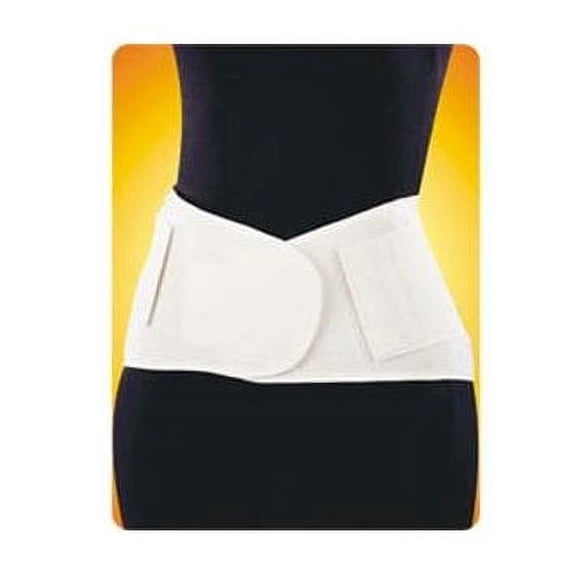Mesh Industrial Back Support Black, Extra Small