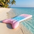 thumbnail image 1 of Mesh Inflatable Water Floats, Foldable Swimming Pool Lounge Chair for Adults, Outdoor Summer Beach Pool Float Mat, 1 of 7