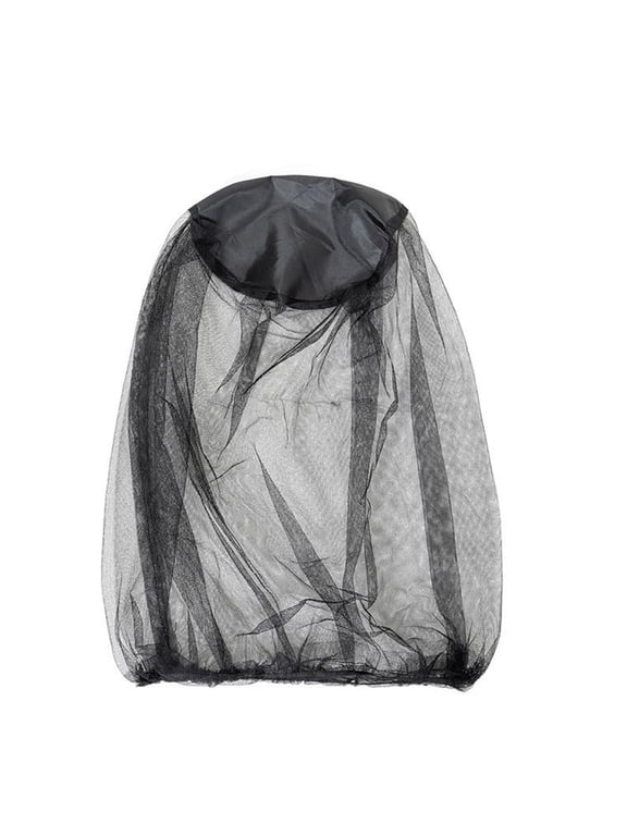Mesh Insect Protection Hood, 70D Nylon, Breathable, Fits Wide Brim Hats, Portable, for Travel and Outdoor Activities