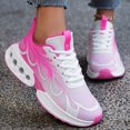 thumbnail image 1 of Mesh Knit Athletic Platform Sneakers for Women Lightweight Non Slip Tennis Shoes Wide Width Breathable Work Shoes, 1 of 5