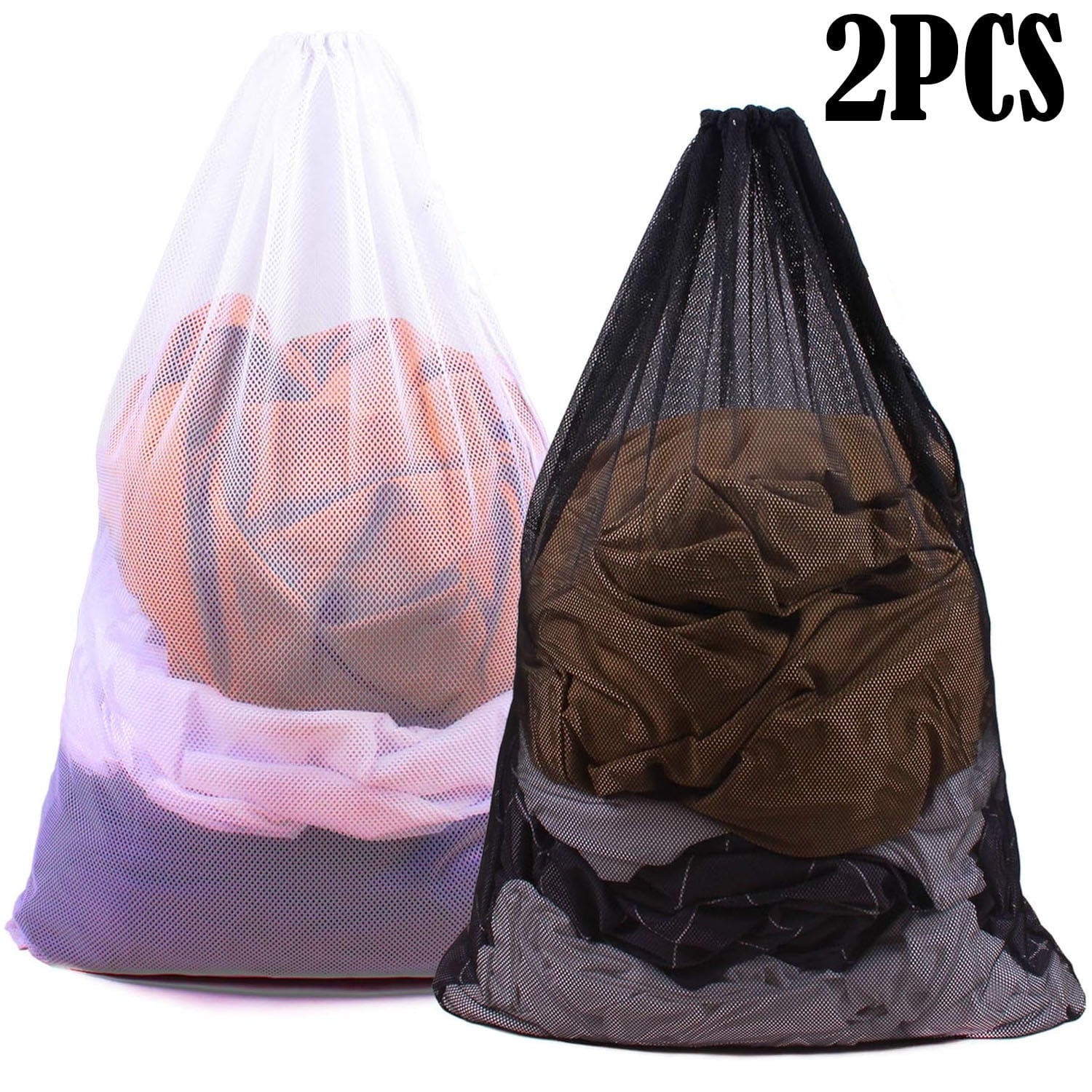 Laundry Drawstring Peduu, Mesh Laundry Bag, 36