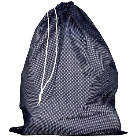 Mesh Laundry Bag, Navy - One Size