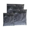 thumbnail image 1 of Mesh Laundry Bag Sets Polyester Underwear Washing Bags Clothes Protection Zipper Pouches (Black) 3pcs, 1 of 6
