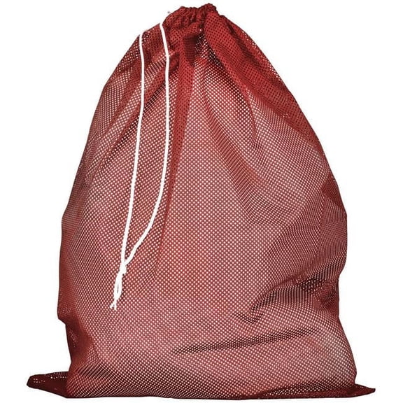 Mesh Laundry Bag, True Red - One Size