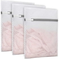 Mesh Laundry Bag for Delicates, Wash Bag for Underwear and Lingerie,3 Small