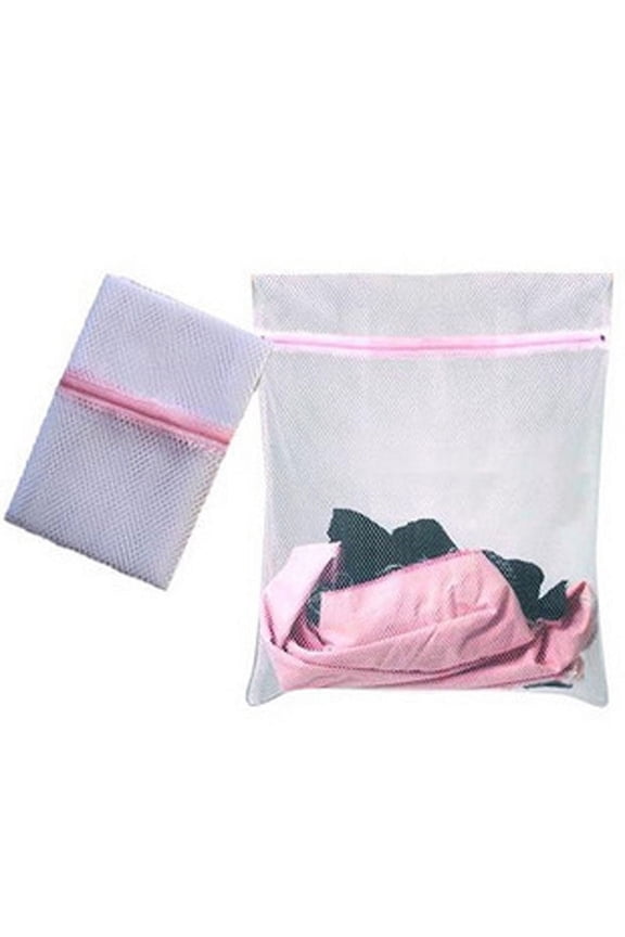 Mesh Laundry Bags, 1pcs Durable Coarse Mesh Wash Bags with Zipper for Washing Machine, Delicates, Lingerie, Socks, Shoes and Stuffed Animals,M