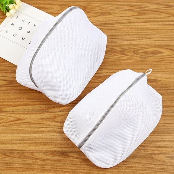 Mesh Laundry Bags for Washing Machine - Ideal for Delicates, Lingerie, Bras, and Shoes - Resistant, Breathable, and Zippered Wash Bag for Travel and Home