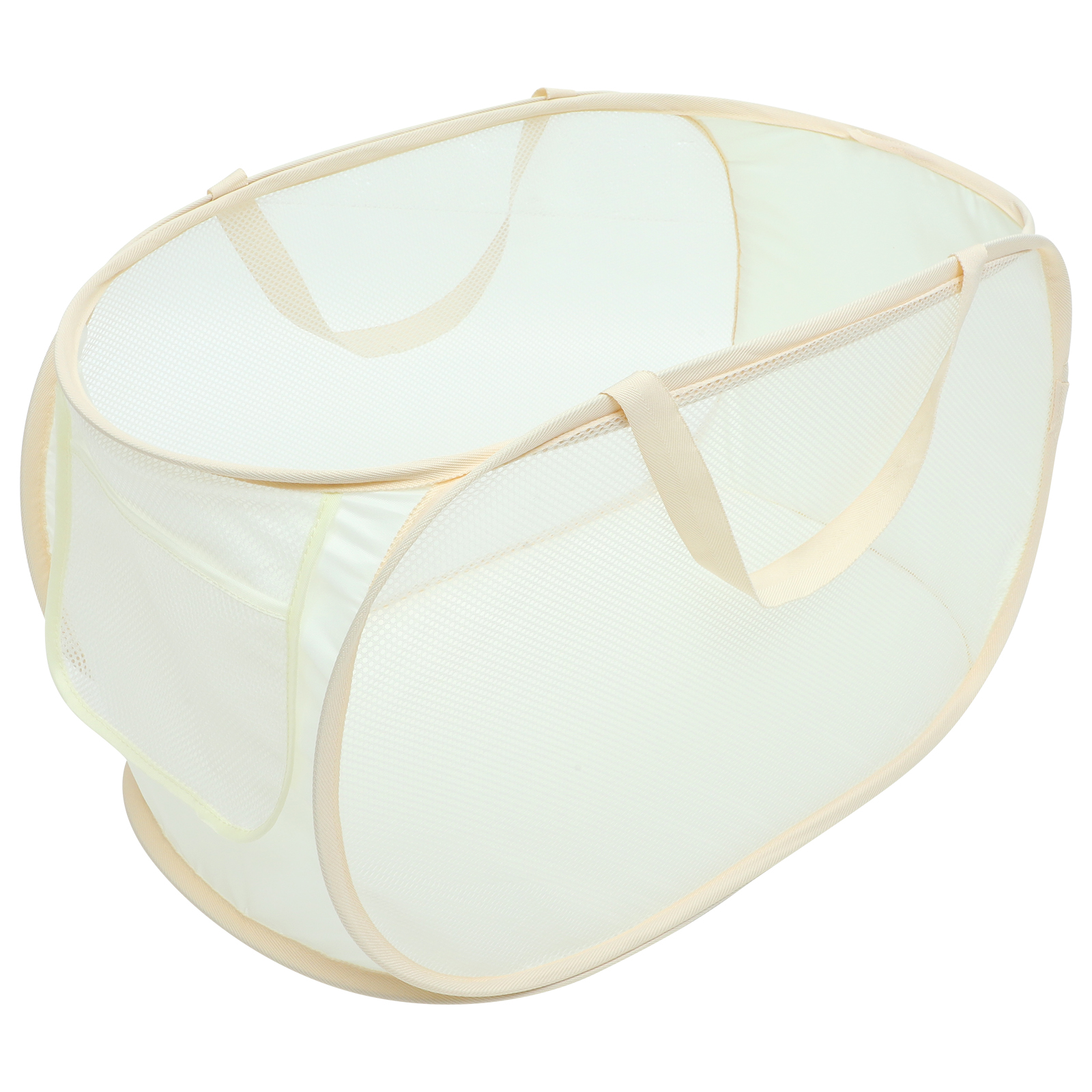 Mesh Laundry Basket Foldable Clothes Hamper Folding Collapsible