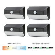 Home Zone Security ES00945G Black Mesh Linkable LED Lights