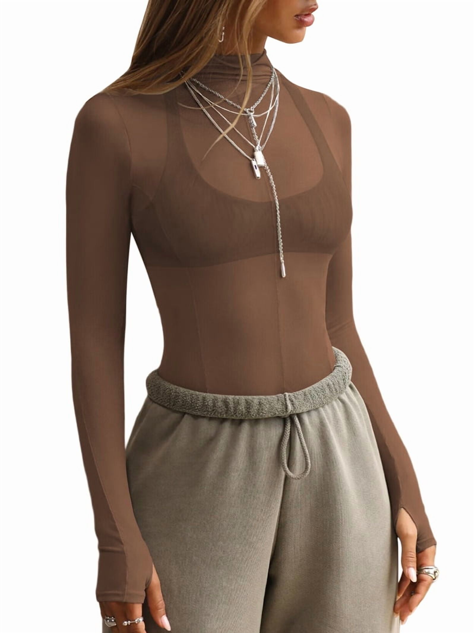 Mesh-Long-Sleeve-Top-for-Women