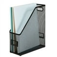 thumbnail image 1 of Mesh Magazine File Black: Steel File Organizer & Holder, 12" H, No Assembly Required, 1 of 4