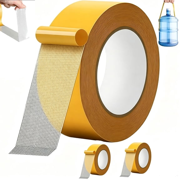 Mesh Magic Double Sided Tape,Waterproof Mesh Magic Tape,Grid Double Sided Tape