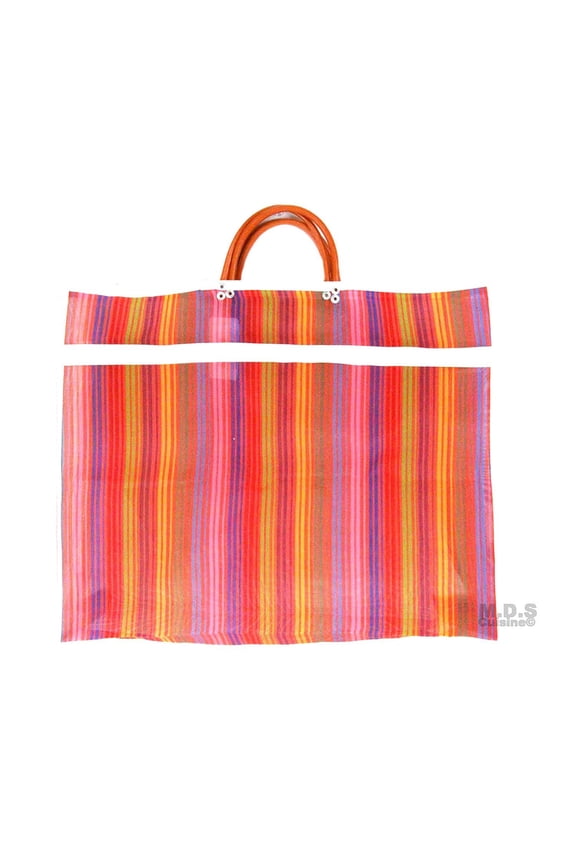 Mesh Medium Bag/ Bolsa w/ Base Asst. Colors 18" x 15" x 5"