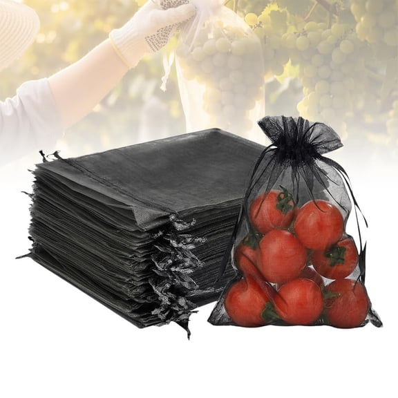 Mesh Net Bag Produce Barrier Garden Vegetables Tomatoes Strawberries Reusable