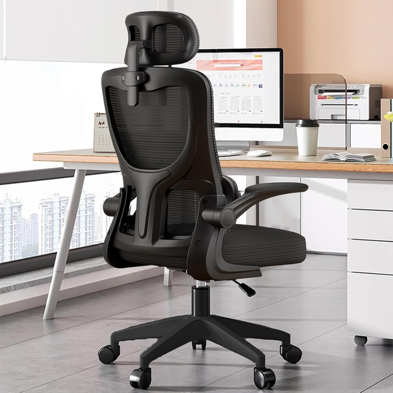 Mesh Office Chair High Back Ergonomic Desk Chair with Lumbar 