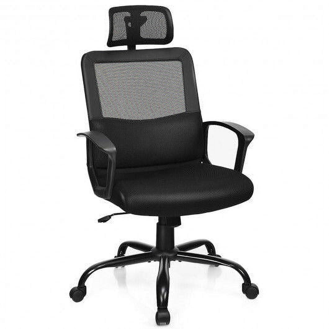 Black High Back Ergonomic Mesh Swivel Office Chair