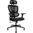 thumbnail image 1 of Mesh Office Chair - High Back Multifunction Computer Chair Ergonomic Desk Chair with Adjustable Headrest, 4D Arms, Lumbar Support, Tilt Function and Heavy Duty Base - Ergonomic Design for Back Pain, 1 of 1