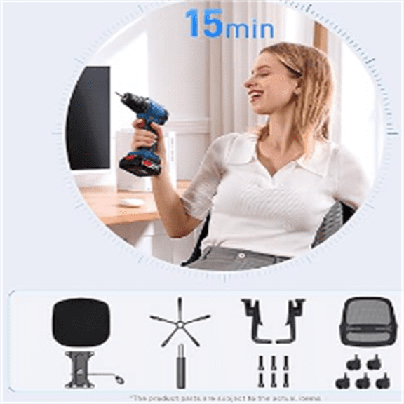 Mesh Office Chair for Home Office, Flip-Up Arms, Breathable Mesh Back & Thick Seat Cushion, Swivel Rolling Computer Desk Chair, Supports 300 lbs (Black Frame/Black Seat)