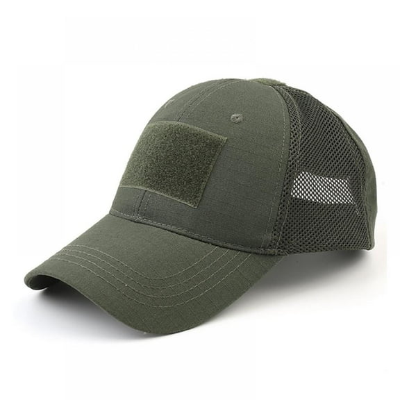 Mesh Operator Hat - Tactical Baseball Cap - Army, Military Style Ripstop Patch Hat for Men and Women