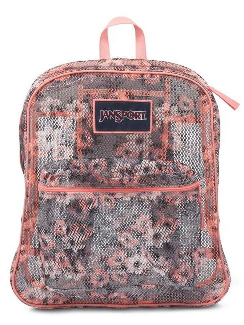 Jansport coral sparkle sales pretty posey