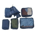 thumbnail image 1 of Mesh Panel Storage Bag 8pcs Travel Storage Bag Set Durable Clothes Packing Organizer for Home Trip, 1 of 8