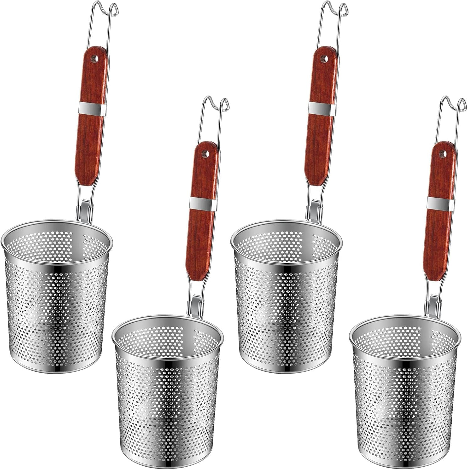 Effortless Cooking Companion: Mesh Spider Food Strainer, Stainless ...
