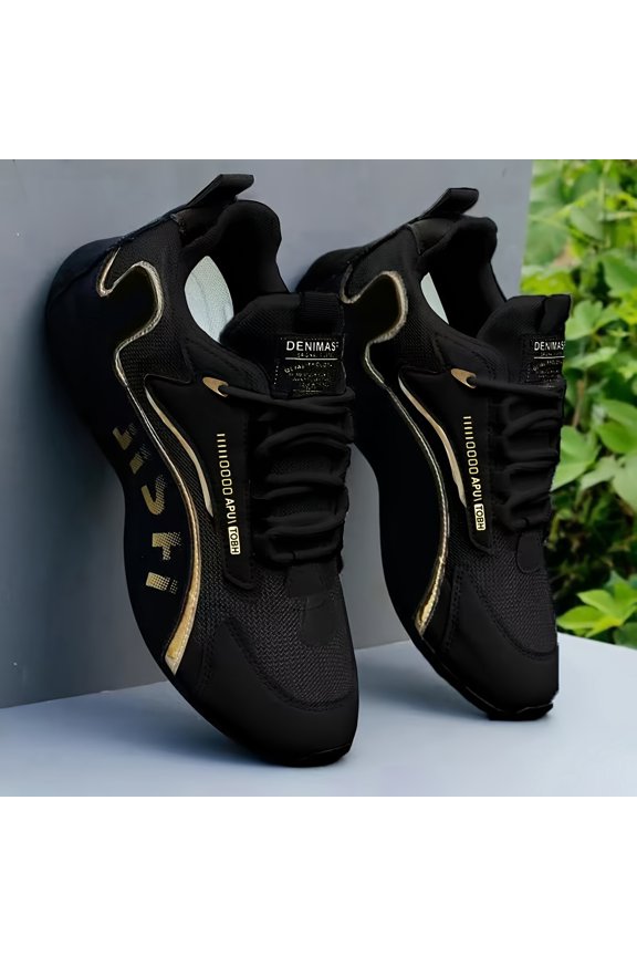 Mesh Patchwork Platform Dad Sneakers Lace Up Breathable Walking Trainers