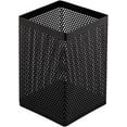 thumbnail image 1 of Mesh Pen Holder Metal Pencil Holder, Black Square 1 Pack, 1 of 5