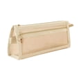 thumbnail image 1 of Mesh Pencil Case Student Special Pencil Case Stationery Box | Nylon mesh double-layer pencil case, for students' exam storage, visible and easy to find items, 1 of 5