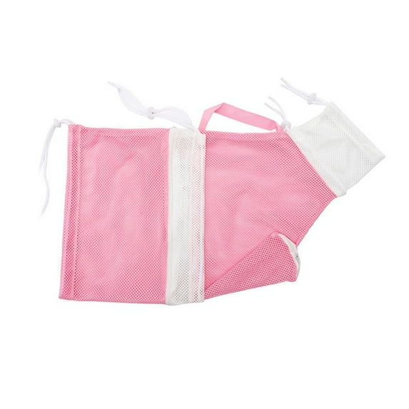 Mesh Pet Bath Bag Cats Grooming Washing Bags No Scratching Adjustable Cat Supplies Bath Clean Bag Pet Nail Trimming Bags (04)