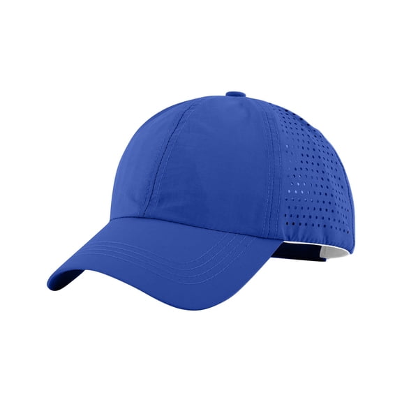 Mesh Ponytail Baseball Cap,Quick Dry Sports Hat,Breathable Lightweight Sun Cap,Breathable Mesh Ponytail Baseball Cap Quick Drying Lightweight Hollow Out Comfortable Fit Sunshade Peaked Hat,Blue