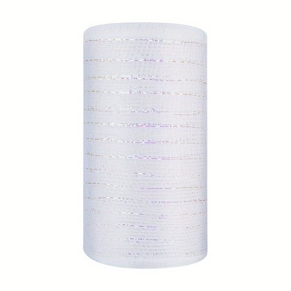 Mesh Ribbon Roll Decorative Mesh for Crafts Wreaths Floral Arrangements Gift Wrapping Table Decor DIY Projects Supplies