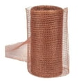 thumbnail image 1 of Mesh Rodent Control,Rodent Proof Wire Mesh,5 Inch X 32 Ft Copper Mesh Screen,Diy Hole Filler,Mesh Roll Wire Fabric For Dense Filter Screen Woven Crafts Window,Copper Wire Mesh Roll,Bronze, 1 of 9