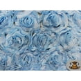 thumbnail image 1 of Mesh Rosette Fabric LIGHT BLUE / 54" Wide / Sold by the yard, 1 of 1