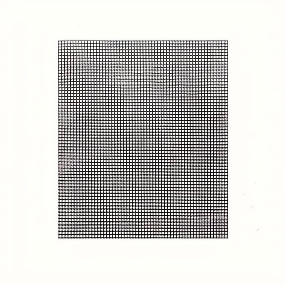 Mesh Screen Crimped 304 Stainless Steel - 5 Mesh Not Easy Falling Off Wire Mesh Woven Sturdy Metal Mesh Heat Resisting (Black)