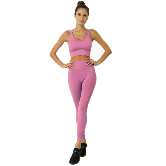 Mesh Seamless Set - Pink - Small