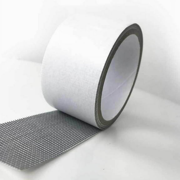 Mesh Self-Adhesive Window Door Screen Patch Repair Kit Black Hole Repair Tape