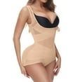thumbnail image 1 of Mesh Shapewear Bodysuit for Women Tummy Control Waist Trainer Butt Lifter Panties Slimming Body Shaper Open Bust, 1 of 7