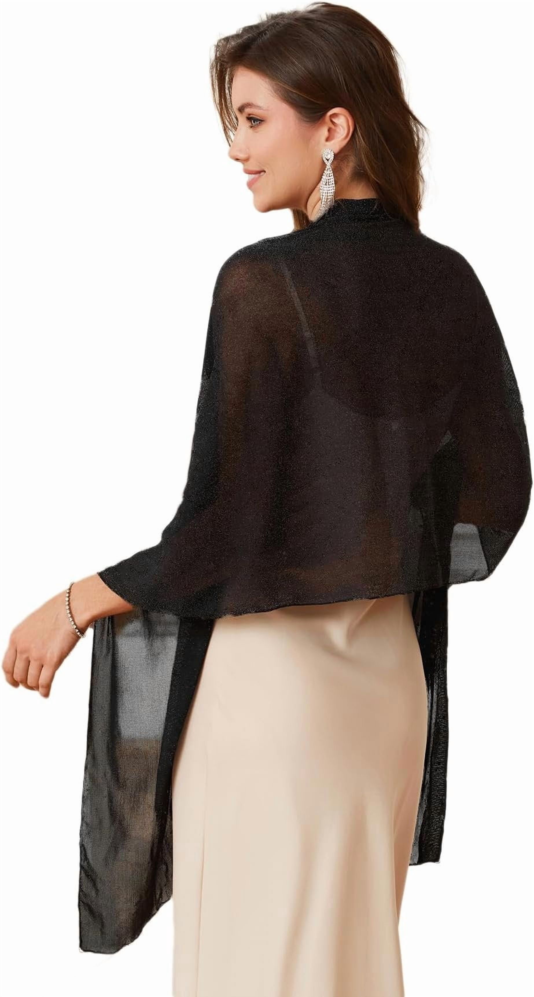 scarves for evening dresses How to Choose Shawls & Wraps for Evening Dresses