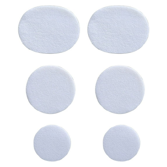 Mesh Shoes Hole Repair Patch, 6 Pcs Shoe Heel Repair, Quick Self Adhesive Inside Sneaker Holes Patches for Sport Walking Hiking Repair Holes, Anti Abrasive Quick Repair Shoes Tool, White