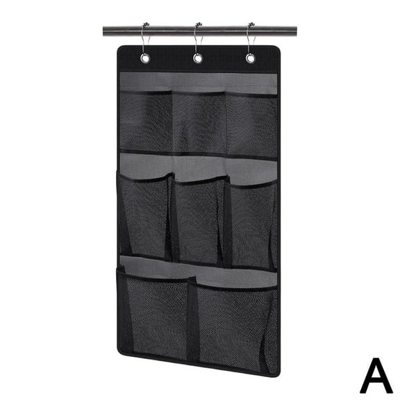 Mesh Shower Caddy, 8 Pockets Hanging Shower Organizer with Quick Drying Mes